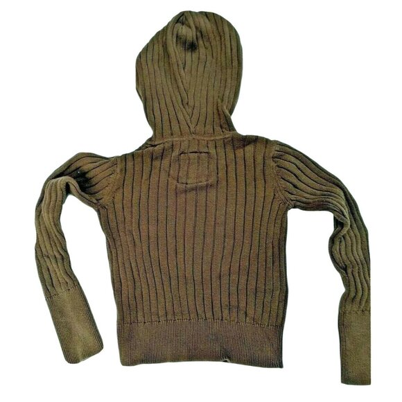 Gap Children's Brown Hooded Sweater Small 6-7 41d - Picture 2 of 6